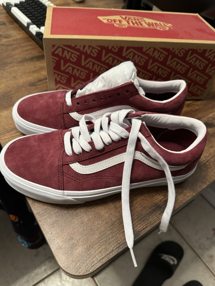 VANS★OLD SKOOL 36 DX★PIG SUEDE★スウェード★TAWNY PORT VANS Old Skool Pig Suede Tawny Port Shoes Men's Size 7.5