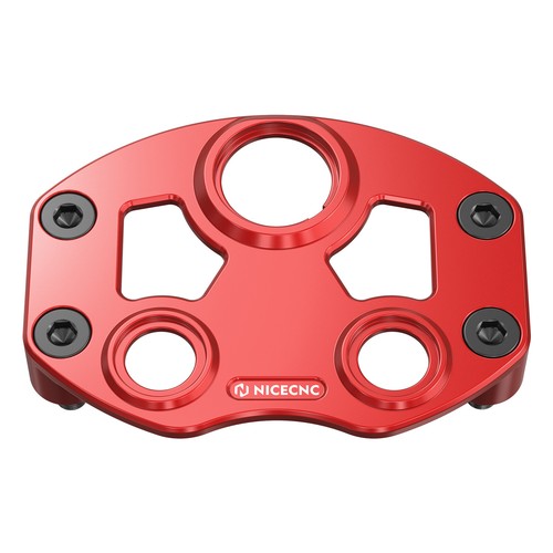 For Honda TRX450ER Key Switch & Indicator Light Mount Upper Handlebar Clamps - Picture 12 of 13