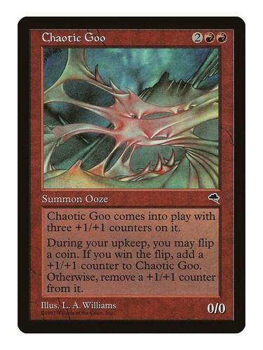 Chaotic Goo MTG Tempest Rare LP Lightly Played Single Card | eBay