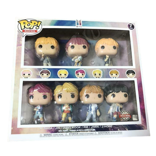 BTS Funko POP! ROCKS 7 Pack Special 