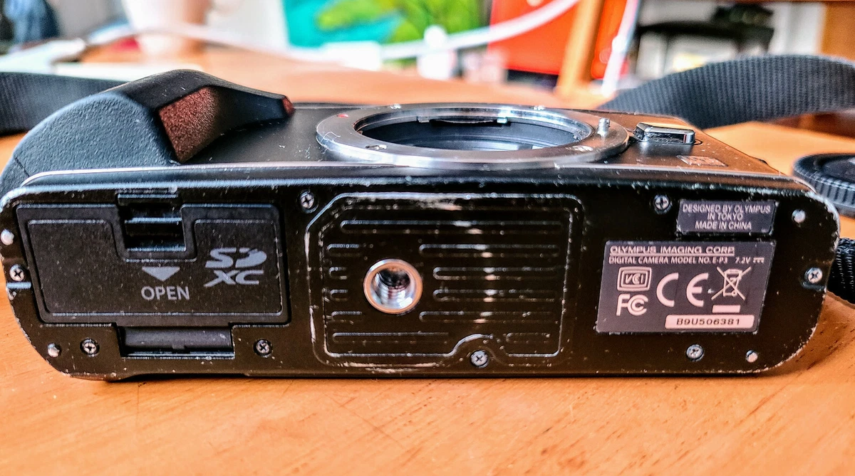 Olympus PEN E-P3 12.3MP Digital Camera - Black, Body Only, Fair Condition