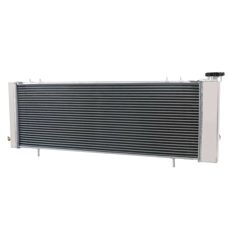3-Row Aluminum Radiator fit 1991-2001 93 94 Jeep Cherokee XJ 2.5L 4.0L MT Foto 2 de 4