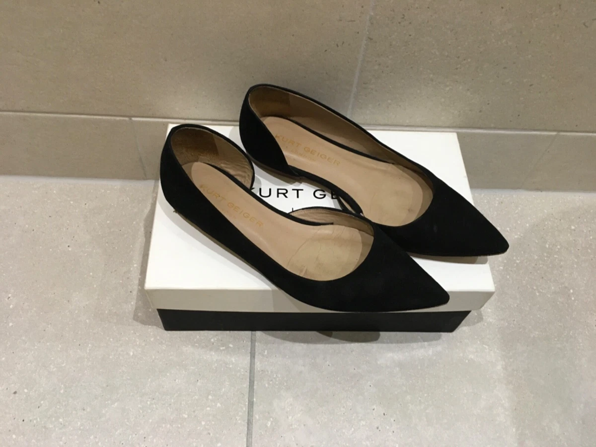 Kurt geiger shop pointed flats