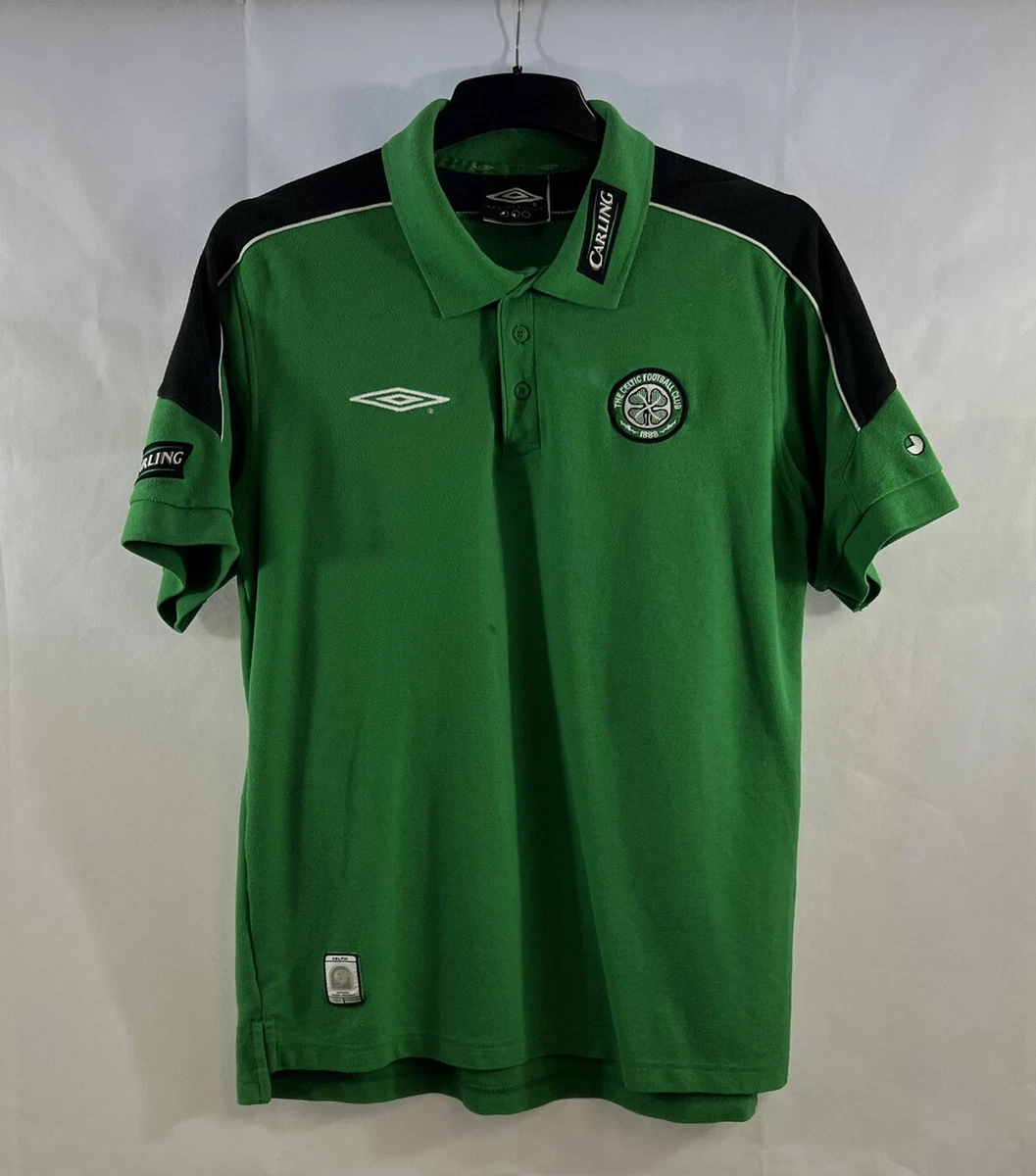 FC Celtic Glasgow 2001 2003 Home Football Shirt Soccer Jersey Umbro Mens size XL