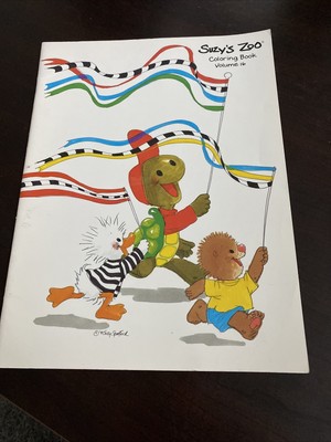 Suzy Zoo Coloring Book , Volume 16 , New | eBay
