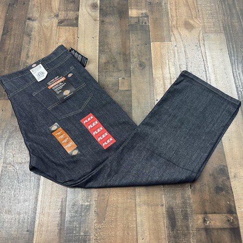 Dickies 5 Pocket 44x32 Blue Jeans Regular Fit Straight Leg - Picture 3 of 10