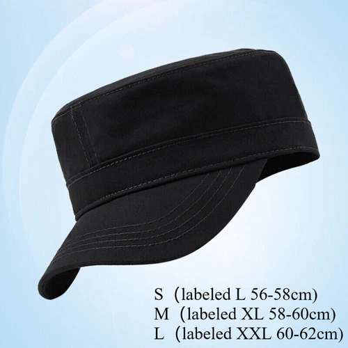 Men Cadet Cap Cotton Military Army Hat Combat Fishing Trucker Baseball Cap - Bild 1 von 10
