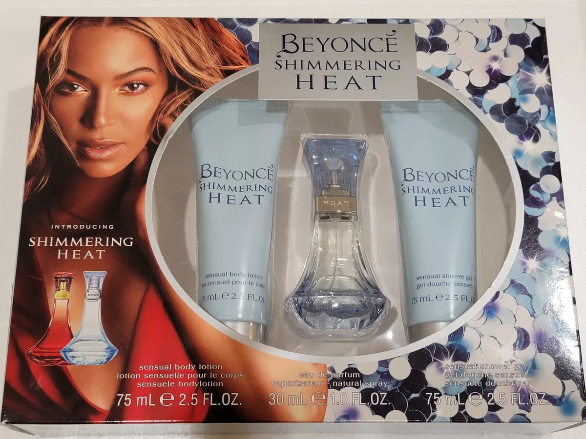Beyonce Shimmering Heat eau de parfum 30ml body lotion shower