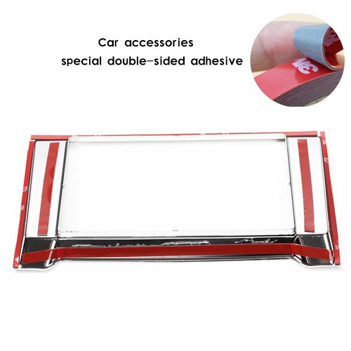 Navigation GPS Touch Screen Frame Trim Cover for Ford F150 2015+ Chrome A - Imagen 7 de 7