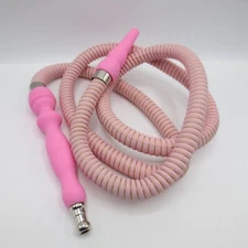 68" Hookah Rubber Hose Pink