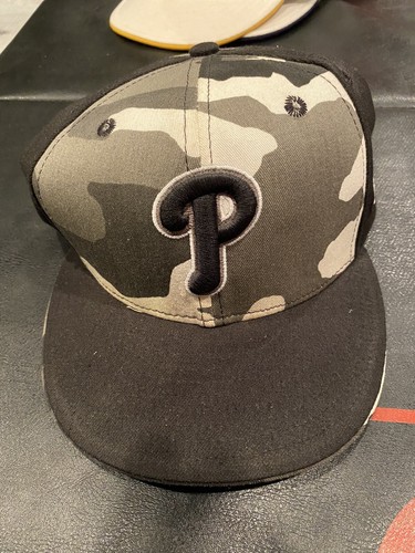 Philadelphia Phillies Camo Hat Flat 