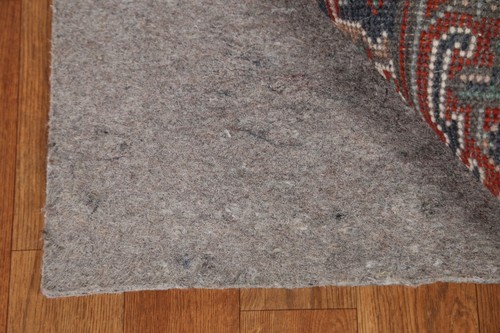 Light Blue Geometric Heriz 8 ft. Runner Hand-knotted Indian Rug 8' 2" x 2' 5" - Picture 10 of 12