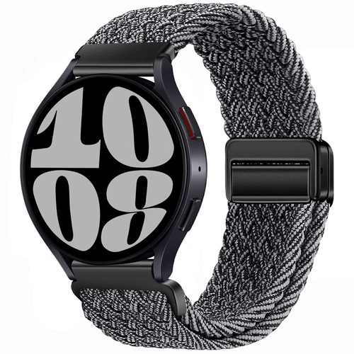 Correa de reloj de pulsera magnética de nailon trenzado de 18 mm 20 mm 22 mm correa de liberación rápida - Imagen 65 de 169