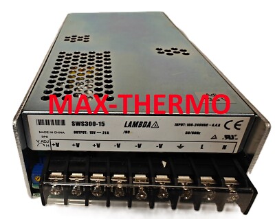 TDK-LAMBDA SWS300-15 Power Supplies IN 100-240V OUT 15V 21A NEW