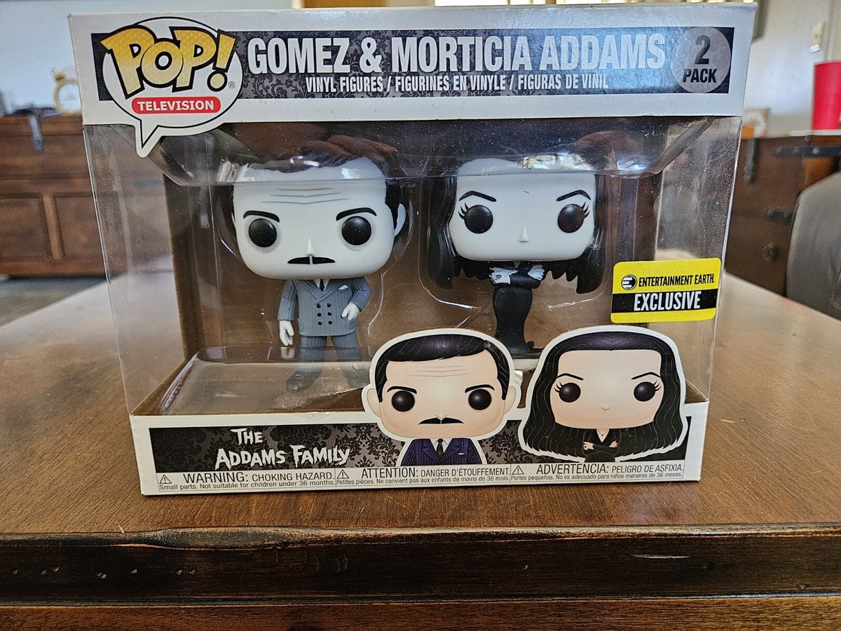 Funko Pop The Addams Family Gomez & Morticia Addams 2 Pack EE 🇺🇸 : Achat occasion | Figurines Funko Pop Plastique 16 ans et + Très bon état