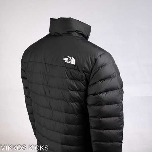 Mens The North Face Minoqua Flare II 2 Insulated 550-Down FZ Puffer Jacket Black - Picture 6 of 16