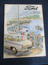 Ford Revue 8 Aug. 1953 Weltkugel Taunus Nutzfahrzeuge  Zeitschrift Prospekt 293