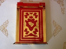 ST DUPONT TEATRO JEROBOAM RED TABLE LIGHTER, BNIB