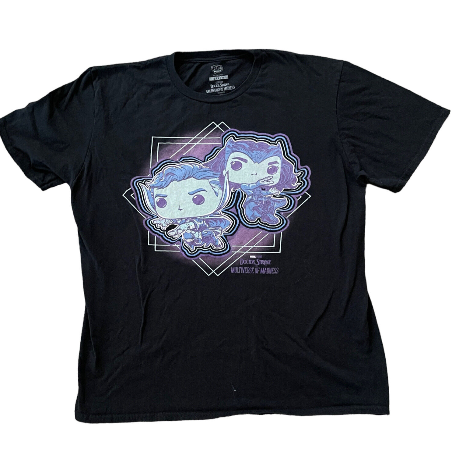 Fonko Pop Marvel Dr Strange Multiverse Of Madness Graphic T Shirt Mens