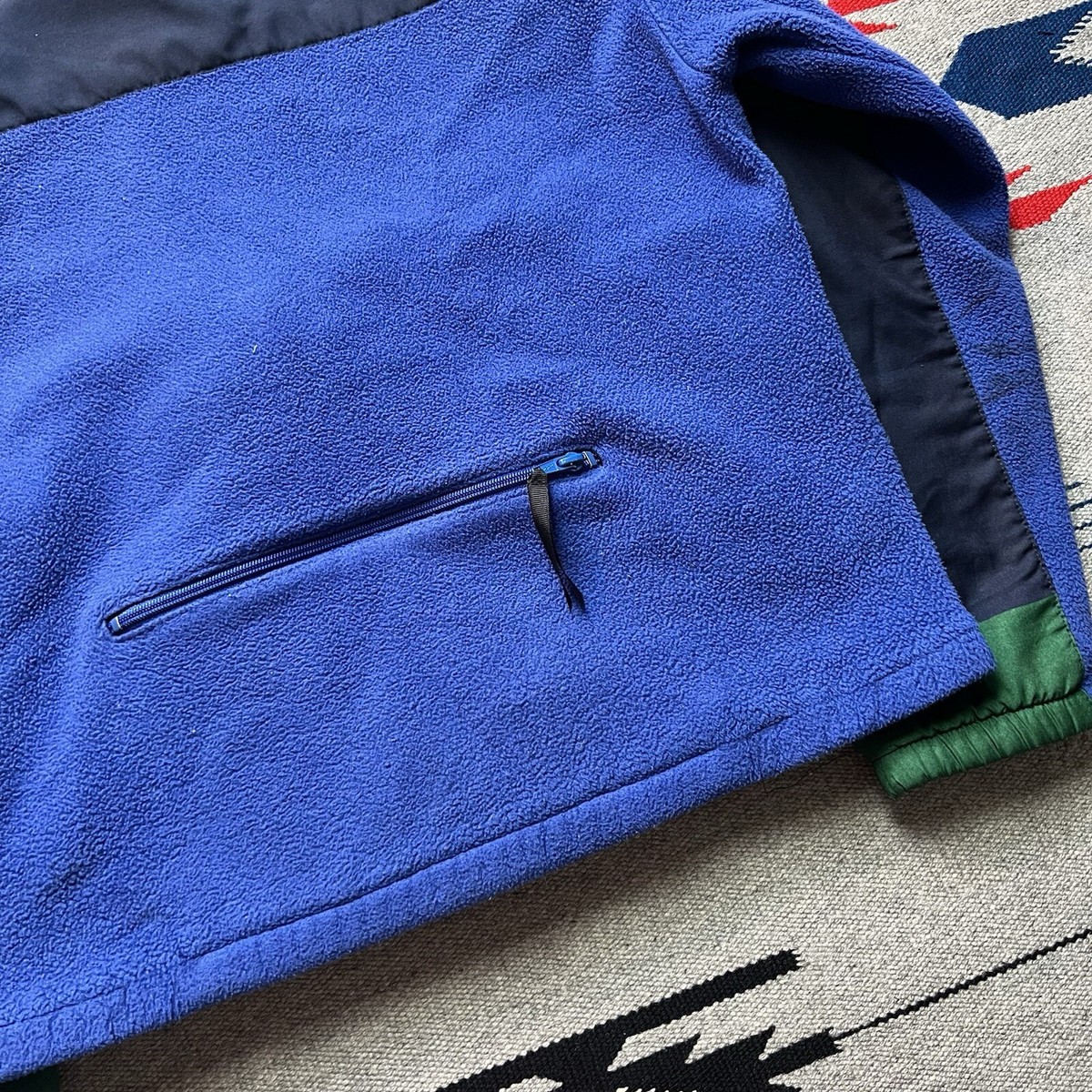 Polo Ralph Lauren Polo Sport Fleece Jacket Pepsi 1992 Size M Rare 