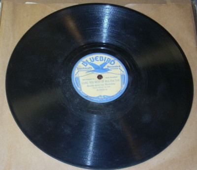 BOOTZ & HIS BUDDIES i like you best / jealous ( jazz ) 78 rpm bluebird 6862