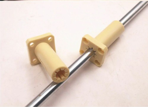 Flanged Square Polymer Linear Bushing LMK8LUU 8mmx 15mmx 45mm - Picture 2 of 2