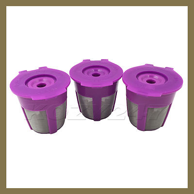 Filtro per caffe riutilizzabile K Cup per macchine Keurig 1.0 e 2.0 3 Pack 1 Scoop