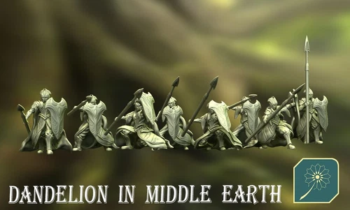 Darkwood Elves Spearmen x24 from Dandelion