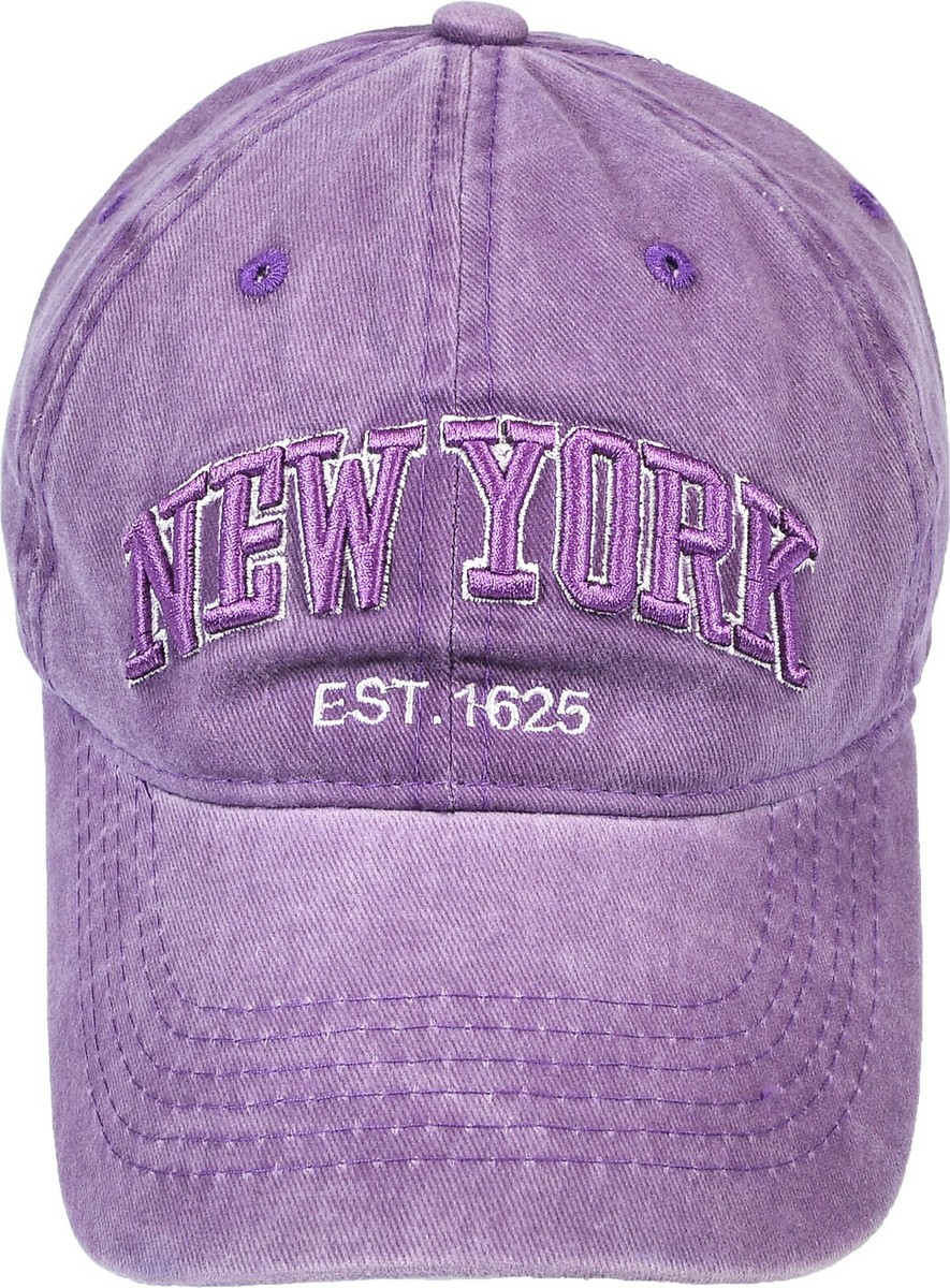 Men Women Since 1625 NY Cap Cotton Washed Strapback Golf  display picture 1