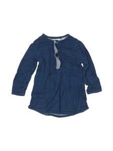 vestido azul bebe zara