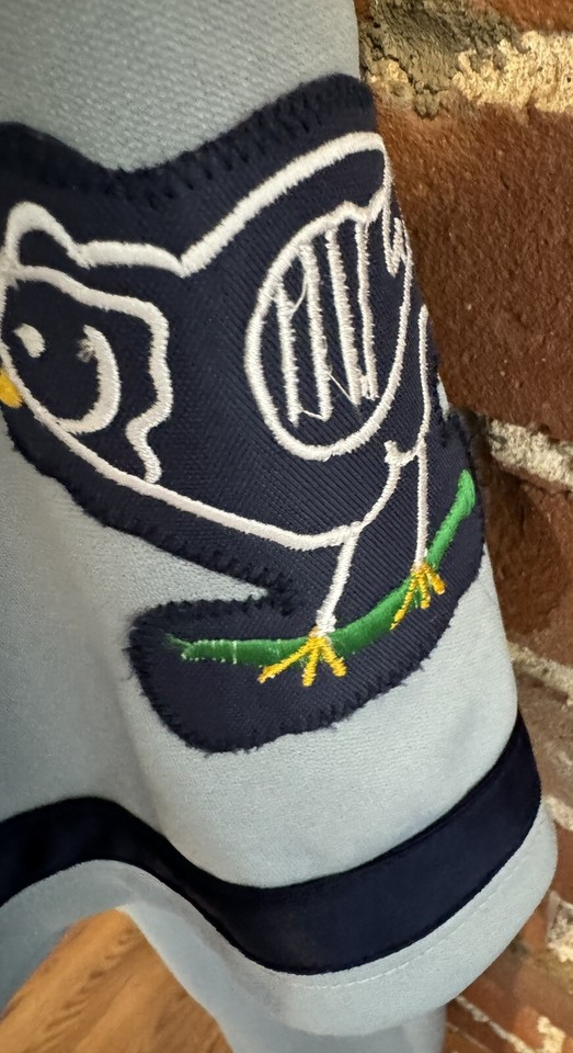 Green Bay Blue Jays Replica jersey Gray button up men size XL eBay