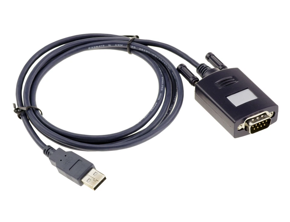 Adaptateur convertisseur série COM RS232 DB9 vers USB chipset Prolific PL2303GC - Photo 2/3