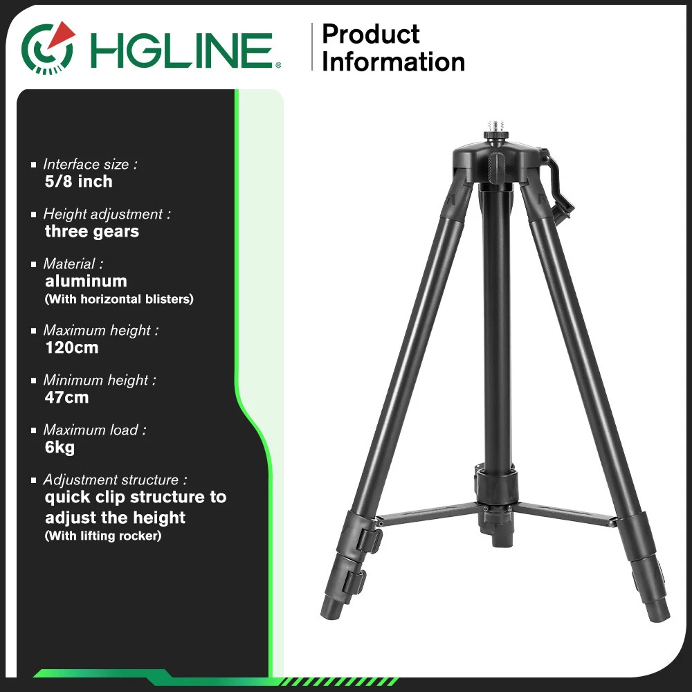 Laser Level 360° Self Leveling 16 Lines 4D Laser Level Measure Tool With Tripod