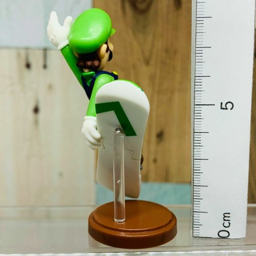Nintendo 2016 Super Mario Sports Chocolate Egg Figure 05.Luigi Snowboard - Picture 4 of 7