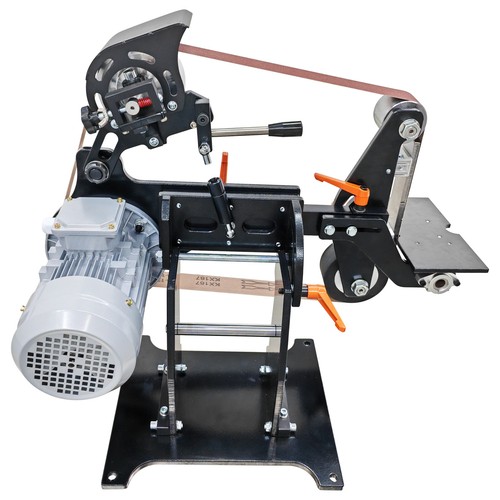 220V Belt Sander Grinder Multi-funchion Knife Sharpener Polishing Machine 71"*2" - Picture 15 of 24