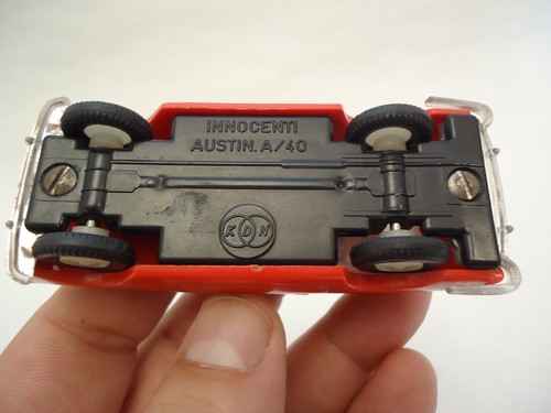 Vintage INNOCENTI AUSTIN A/40 Czechoslovakia KDN Plastic Car Toy - Picture 7 of 10