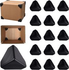 200 Pcs Shipping Box Corner Protectors, Plastic Heavy Duty Packaging Edge Protec