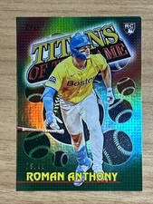 Roman Anthony Titans of the Game #/99 Rookie Card Topps Series 1