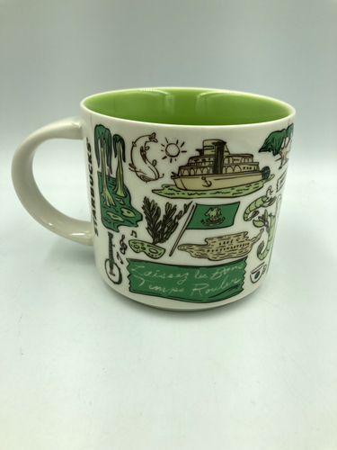 starbucks 'been there' louisiana mug - 3.5" / 14oz / c2019 - collection/box NIB - Picture 4 of 10
