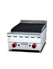 Commercial Counter Top Gas Lava Rock Grill 76cm Brand New Catering BBQ
