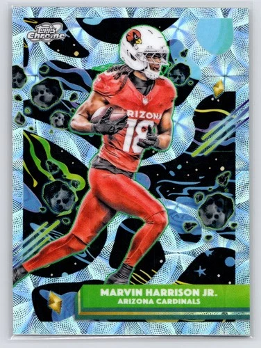 2025 Topps Chrome Cosmic #3 Marvin Harrison Jr. Nucleus Refractor