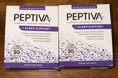 #ad #ad 2 Peptiva Probiotic 26 Billion CFU Sleep Support 30 Capsules 60 Total Ex: 3 26 $16.95