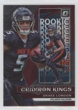 2022 Panini Donruss Optic Rookie Gridiron Kings Drake London #RGK-6 0h4v
