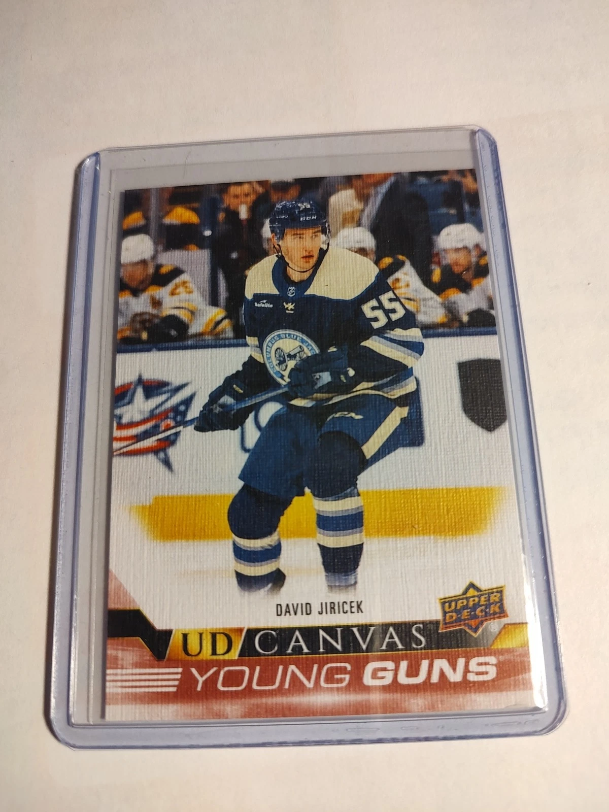 2022-23 Upper Deck Series 2 - Ud Canvas Young Guns David Jiricek #C227 (RC)