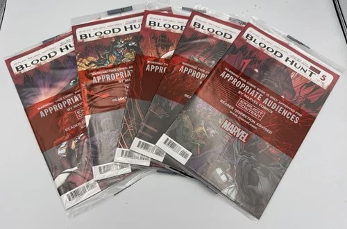Blood Hunt # 1 - 5, 2 3 4 Complete Set Run, 1st Print Red Band Sealed, Brand New