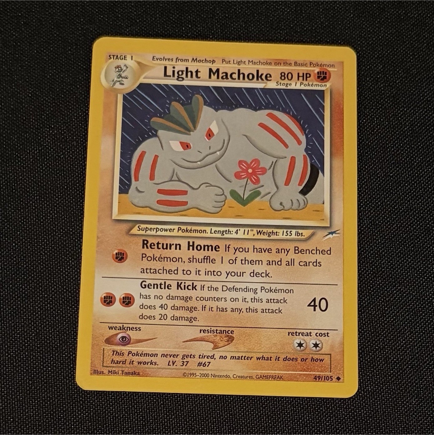 Wizards of the Coast Light Machoke Neo Destiny 49/105 Unlimited 80HP English