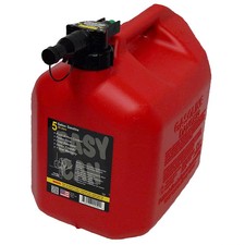 Easy Can 5 Gallon Gas Can with Flame Mitigation Device and Auto-Stop Nozzle