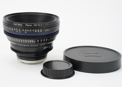 ZEISS Compact Prime CP.2 50mm T2.1 T* Planar Canon EF Mount Cine Objektiv/Vollformat