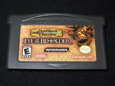 Dungeons & Dragons: Eye of the Beholder (Nintendo Game Boy Advance, GBA, 2002)