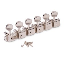 Kluson 6-in-line Deluxe Series Tuners Nickel